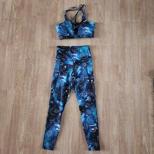 Blackmilk sports bra and matching leggings